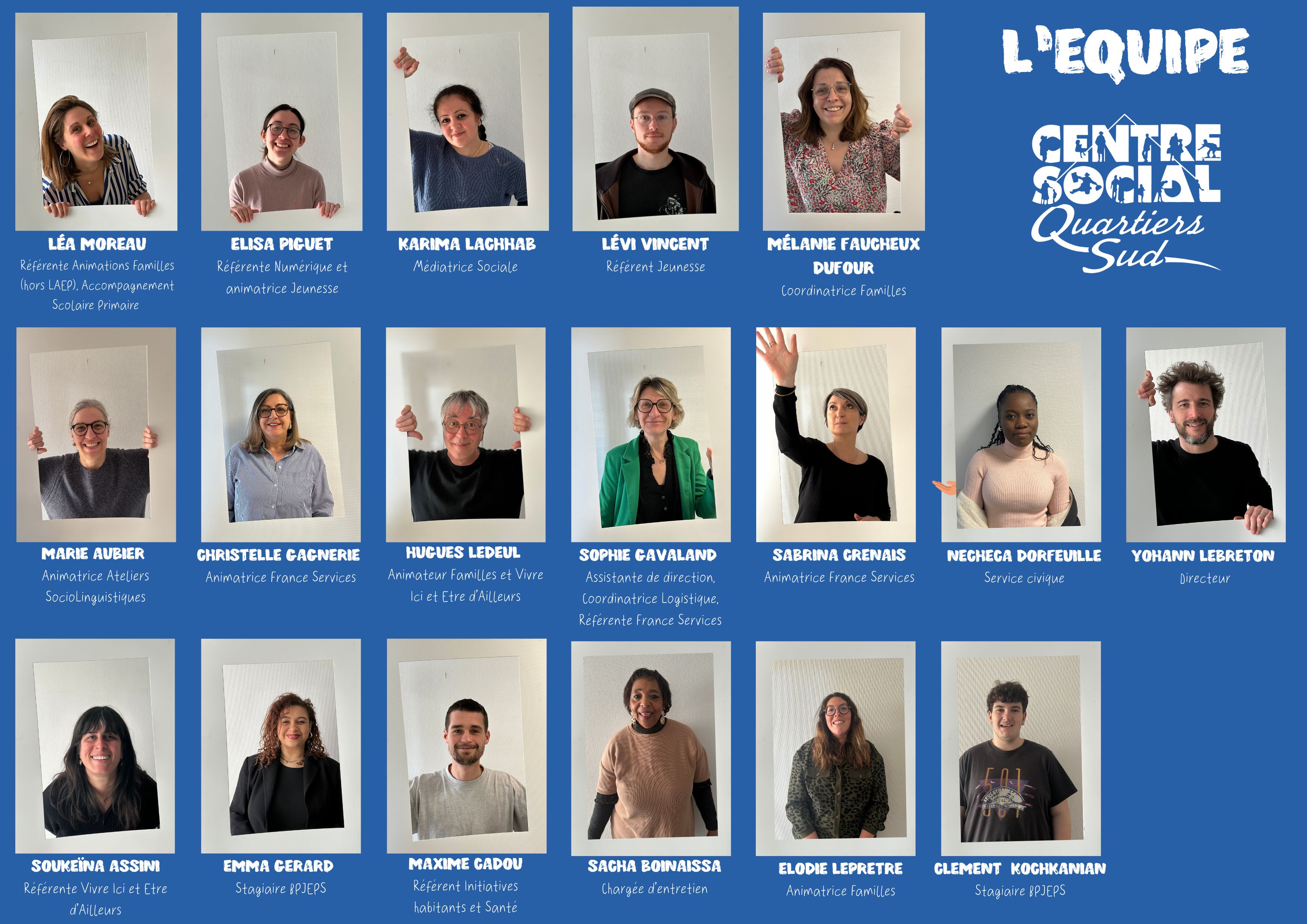 L'équipe du Centre Social