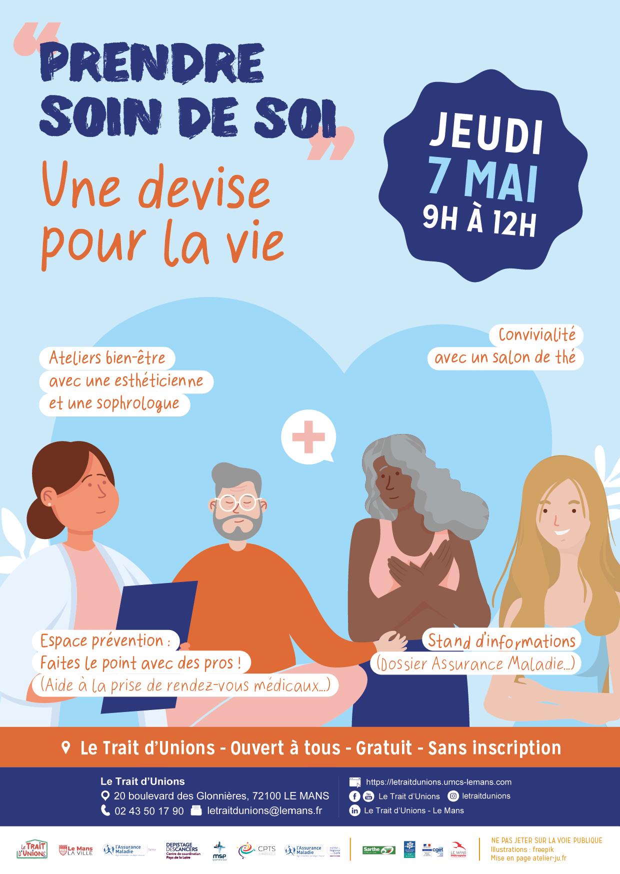 "Prendre soin de soi" - Une devis pour la vie